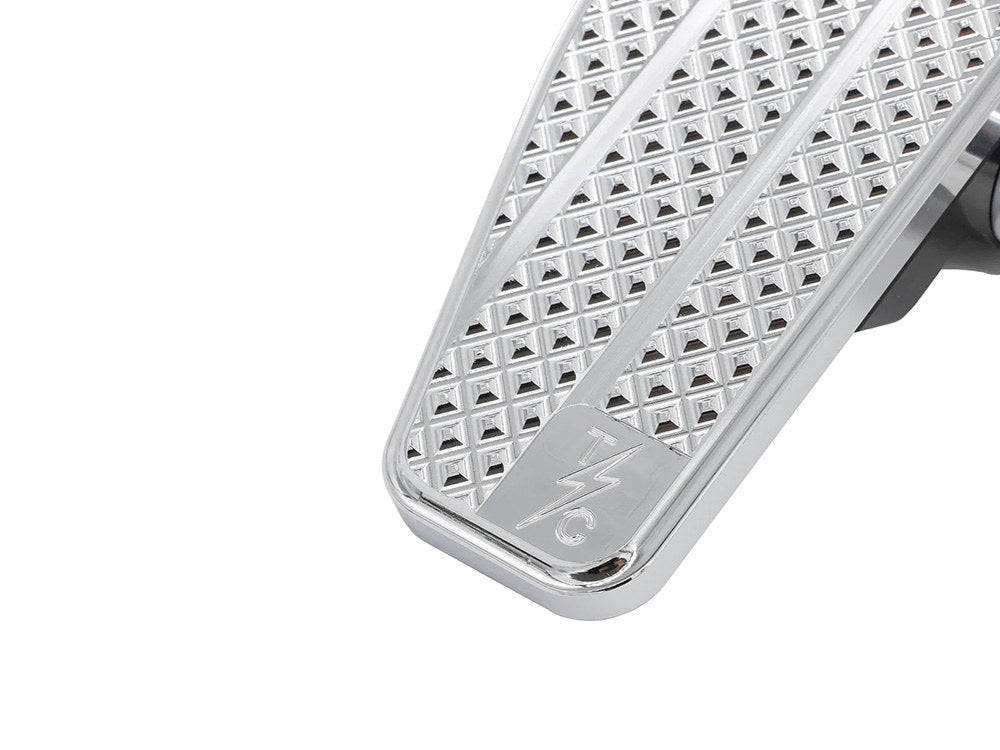 Mini Floorboards with HD Male Mount - Chrome