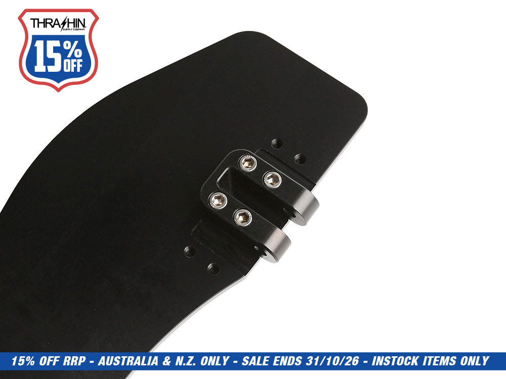 Bagger Rider Floorboards - Black. Fits Touring 1980up, FL Softail 1986-2017 & Dyna Switchback 2012-2016