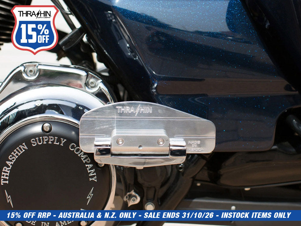 Rear/Passenger Floorboards - Chrome. Fits Touring 1983up