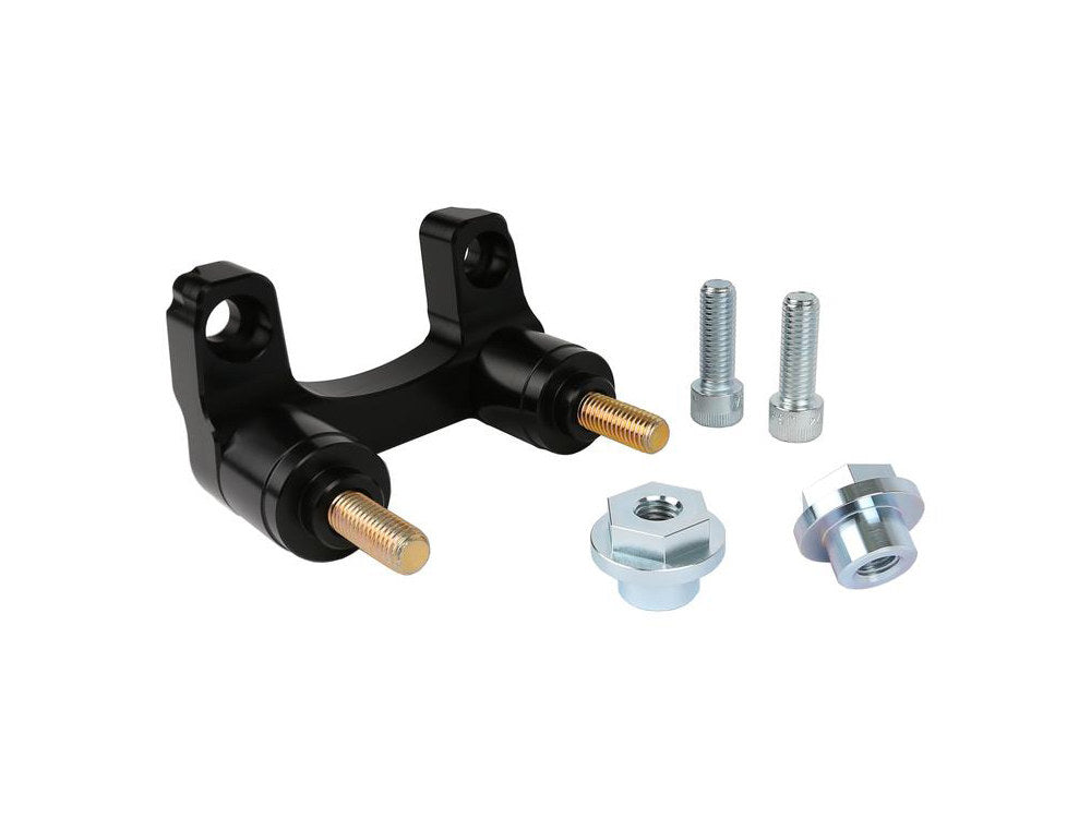 Street Glide Riser Adapter - Black. Fits Street Glide 2014up