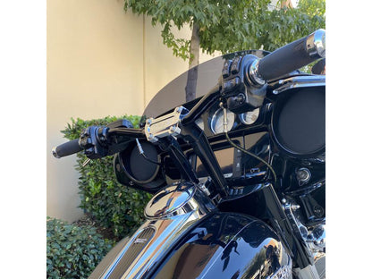 Street Glide Riser Adapter - Black. Fits Street Glide 2014up