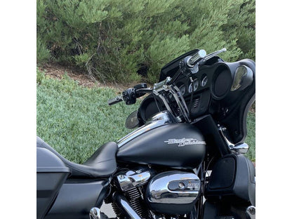 Street Glide Riser Adapter - Black. Fits Street Glide 2014up
