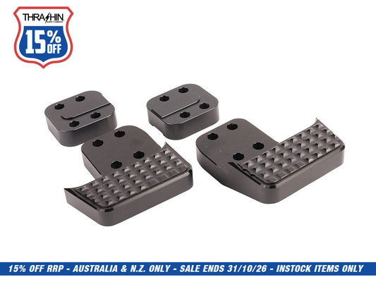 Apex Floorboard Tail Extension with 1/2 Lift Kit - Black