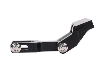 Thrashin OG Risers to Gauges Relocation Bracket - Black. Fits Thrashin' Gauge housings.