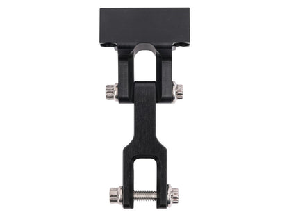 Thrashin OG Risers to Gauges Relocation Bracket - Black. Fits Thrashin' Gauge housings.