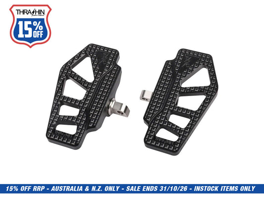 Apex Mini Floorboards with HD Male Mount - Black