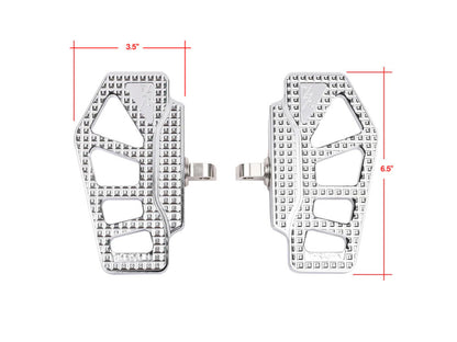 Apex Mini Floorboards with HD Male Mount - Chrome