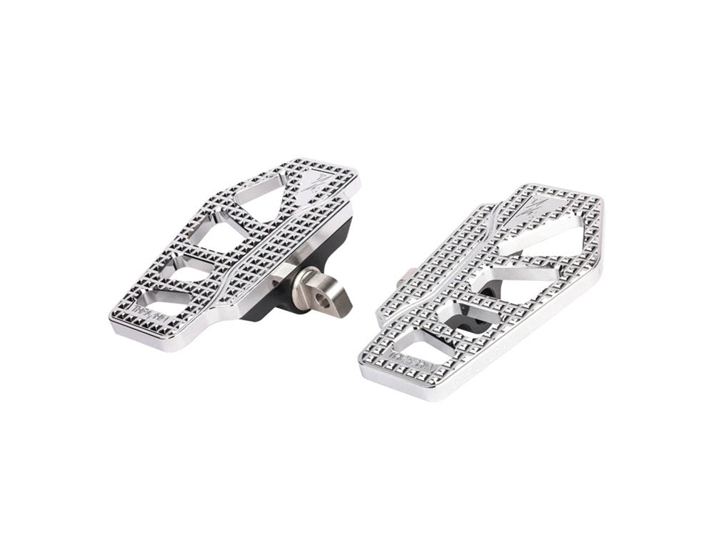 Apex Mini Floorboards with HD Male Mount - Chrome