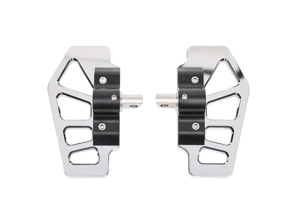 Apex Mini Floorboards with HD Male Mount - Chrome