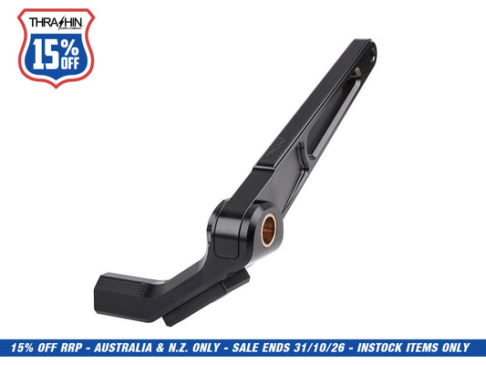 Brake Pedal Arm - Black. Fits Softail 2018up with Mid Controls.