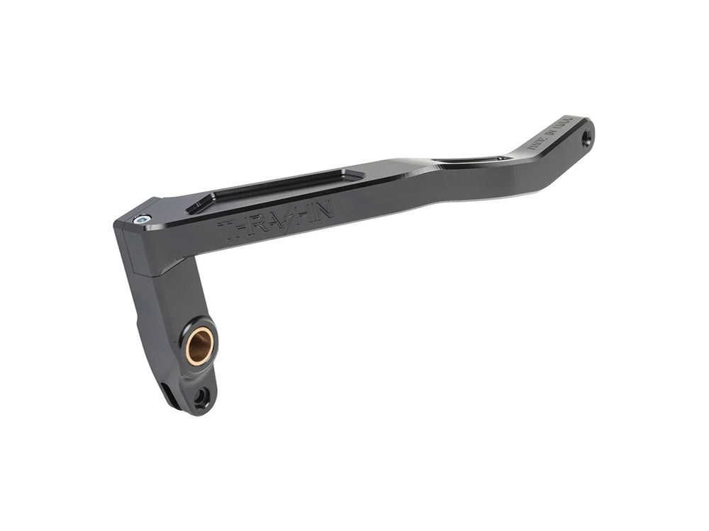Brake Pedal Arm - Black. Fits Dyna 1999-2017 with Mid Controls.