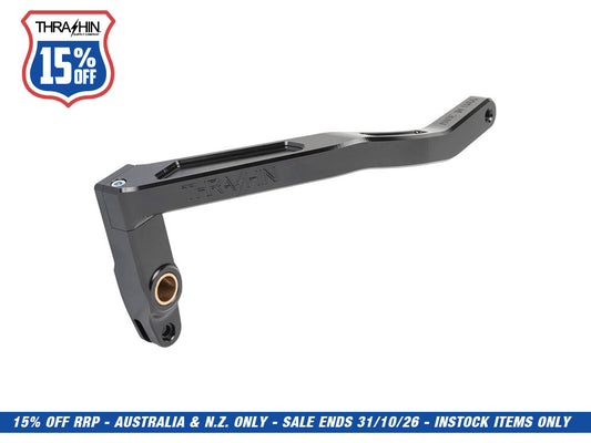 Brake Pedal Arm - Black. Fits Dyna 1999-2017 with Mid Controls.
