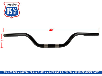 Mid Bend Bars - Black