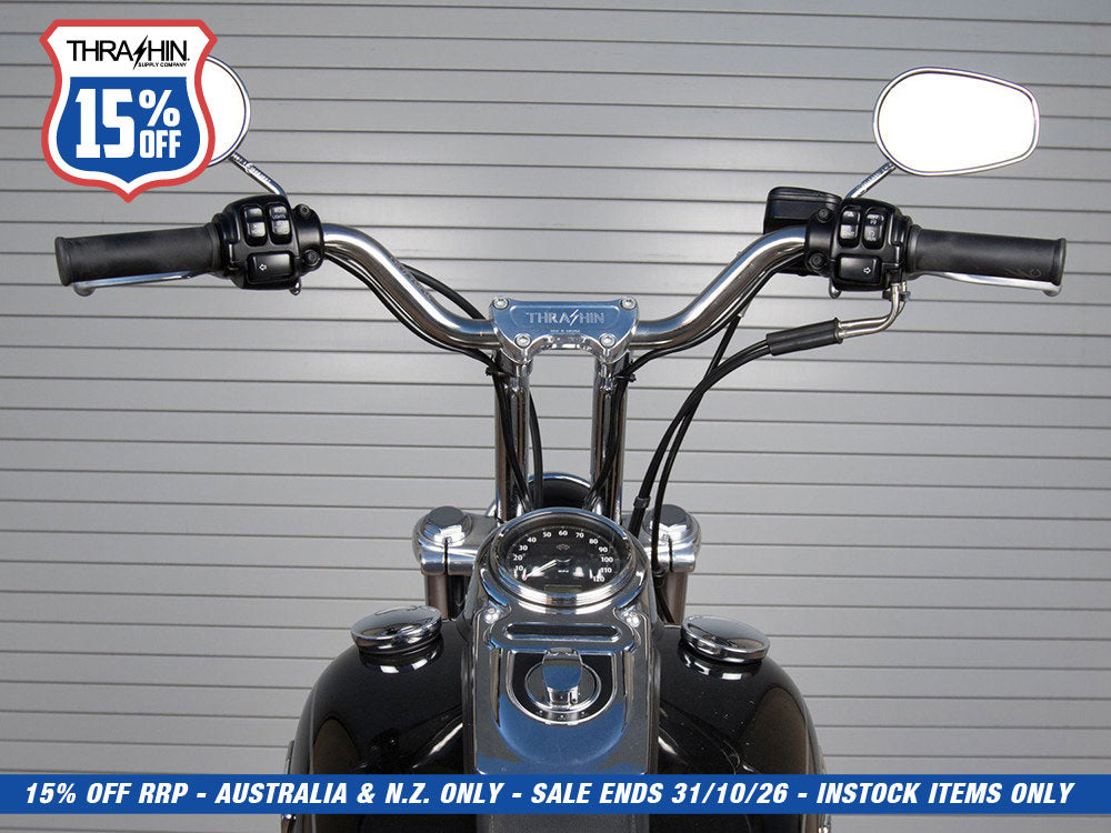 Mid Bend Bars - Black