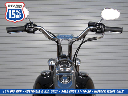 Mid Bend Bars - Black