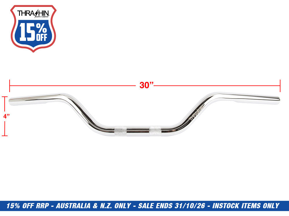 Mid Bend Bars - Chrome
