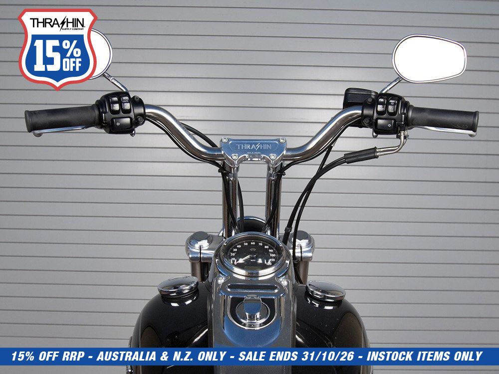 Mid Bend Bars - Chrome