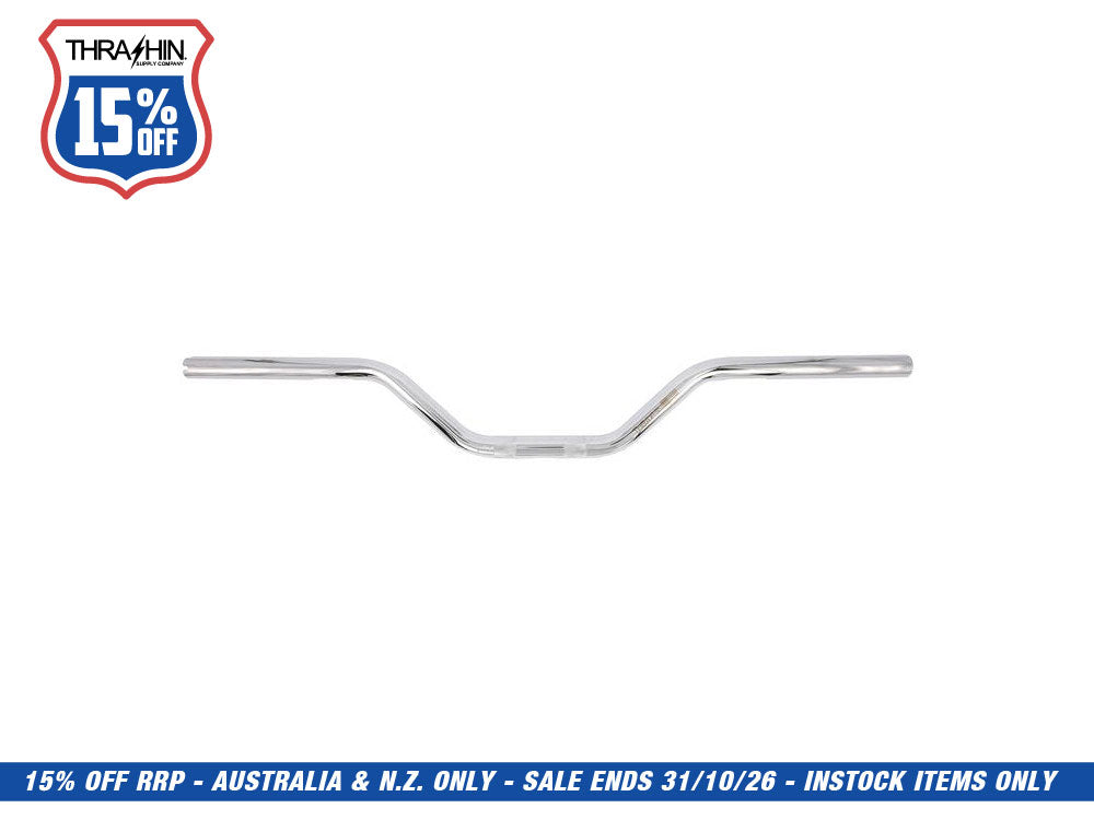 Aggressive Mid Bend Bars - Chrome