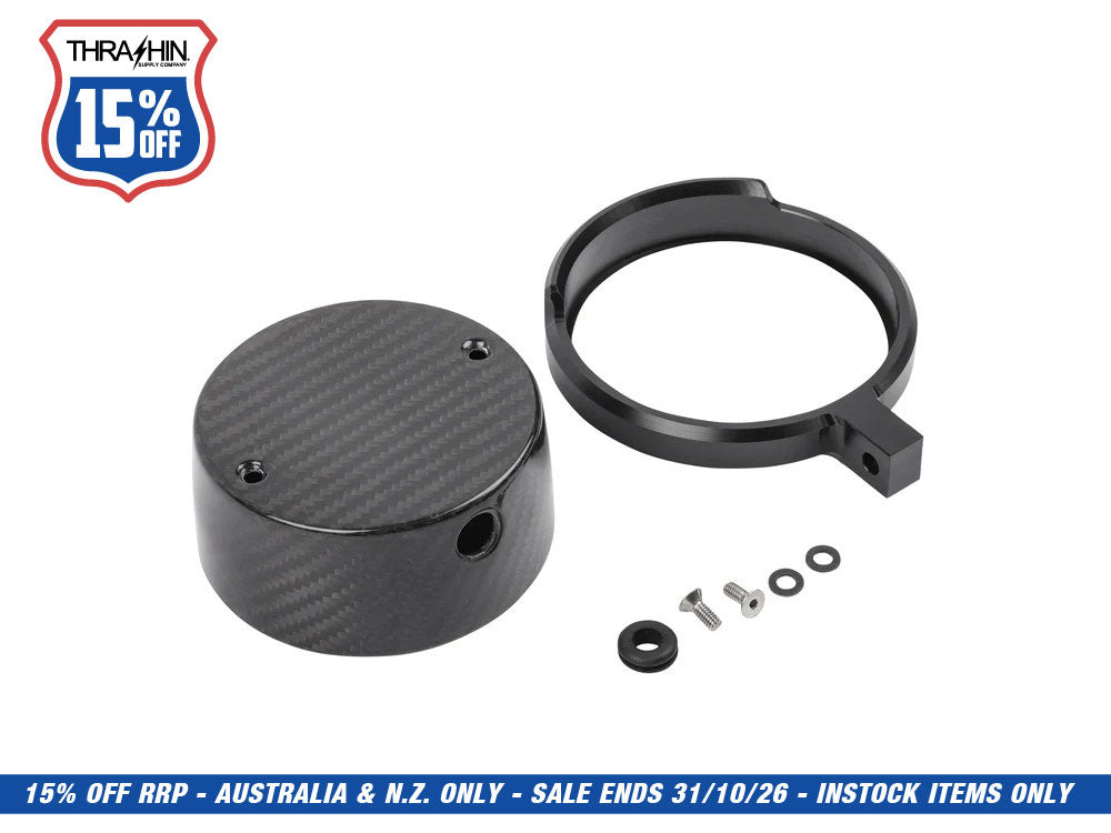 Gauge Housing Relocation Kit - Black. Fits Low Rider S 2022up, Low Rider ST 2025up & Street Bob 2025up