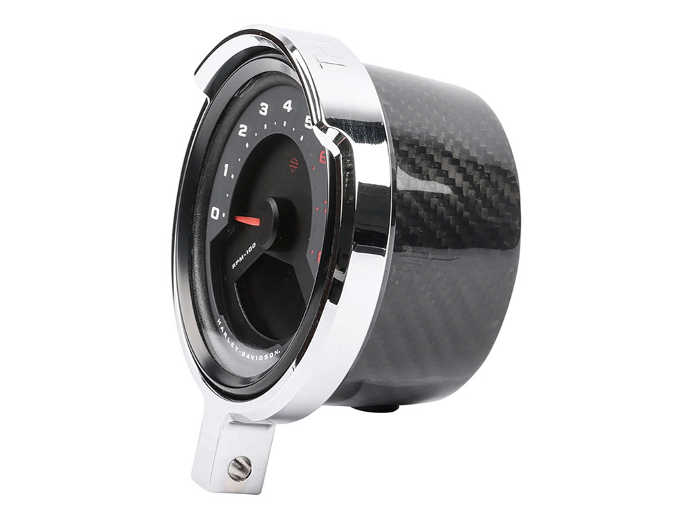 Gauge Housing Relocation Kit - Chrome. Fits Low Rider S 2022up, Low Rider ST 2025up & Street Bob 2025up