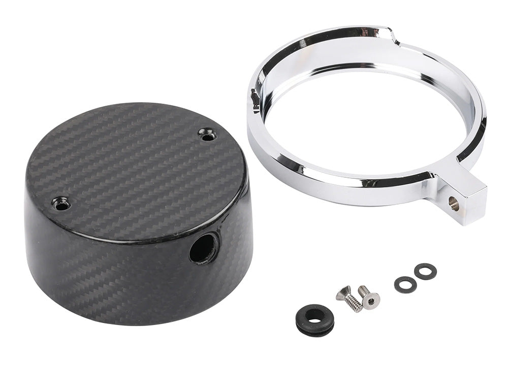 Gauge Housing Relocation Kit - Chrome. Fits Low Rider S 2022up, Low Rider ST 2025up & Street Bob 2025up