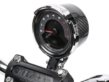 Gauge Housing Relocation Kit - Chrome. Fits Low Rider S 2022up, Low Rider ST 2025up & Street Bob 2025up