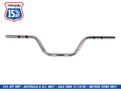 High Bend Bars - Chrome. Fits CVO Touring 2023up, Street Glide & Road Glide 2024up, Touring 2025up & Softail 2025up