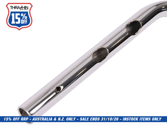 Mid Bend Bars - Chrome. Fits CVO Touring 2023up, Street Glide & Road Glide 2024up, Touring 2025up & Softail 2025up
