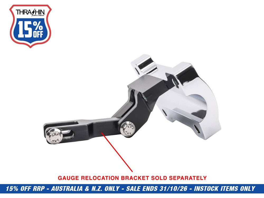 Replacement OG Handlebar Top Clamp - Chrome.