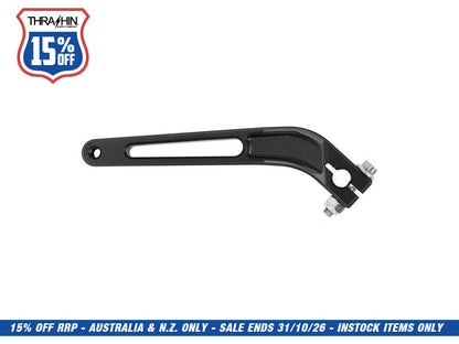 Billet Shift Lever - Black. Fits Dyna 1991-2017 with Mid Controls & 2018up Softail with OEM Forward Controls