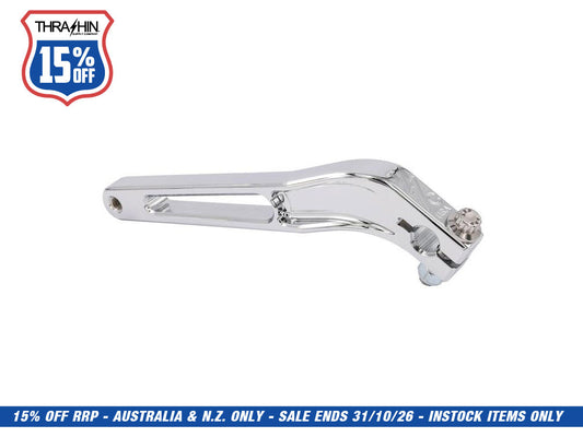 Billet Shift Lever - Chrome. Fits Dyna 1991-2017 with Mid Controls & 2018up Softail with OEM Forward Controls