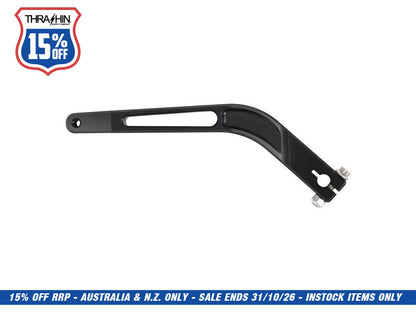 Billet Shift Lever - Black. Fits Softail 2018up with Mid Controls