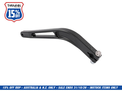 Billet Shift Lever - Black. Fits Softail 2018up with Mid Controls