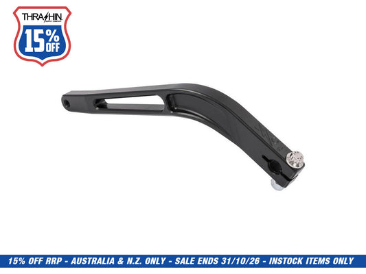 Billet Shift Lever - Black. Fits Softail 2018up with Mid Controls