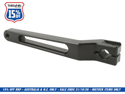 Billet Shift Lever - Black. Stock Length. Fits Touring 1983up, Trike 2008up, FXR 1982-1994 & FL Softail 1986-2017.