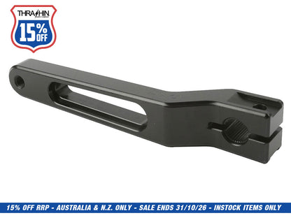 Billet Shift Lever - Black. 1in. Shorter Length. Fits Touring 1983up, Trike 2008up, FXR 1982-1994 & FL Softail 1986-2017.