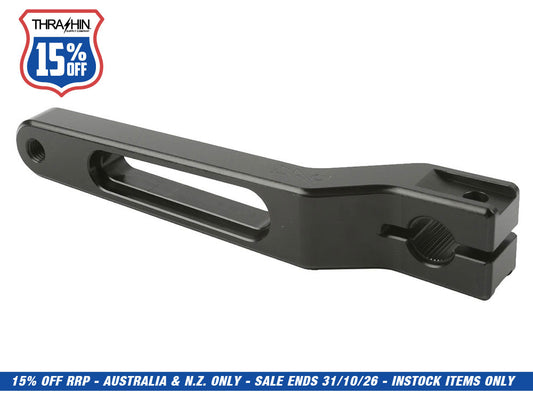 Billet Shift Lever - Black. 1in. Shorter Length. Fits Touring 1983up, Trike 2008up, FXR 1982-1994 & FL Softail 1986-2017.