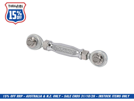 Mid Control Shift Linkage Rod - Chrome. Fits Dyna 1991-2017, FXR 1982-1994 & Softail 2018up with Mid Controls