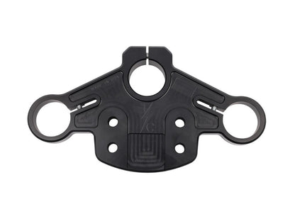 Billet Top Triple Tree - Black. Fits Road Glide 2015-2023