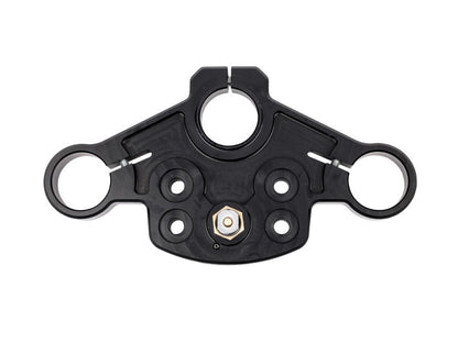 Billet Top Triple Tree - Black. Fits Road Glide 2015-2023