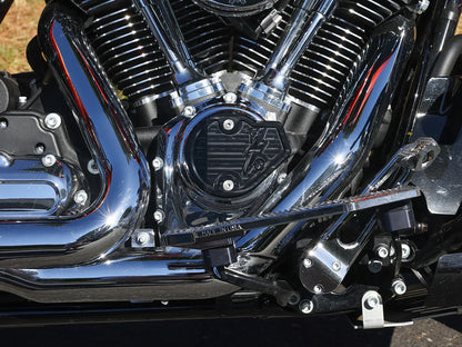 Cam Cover - Black. Fits CVO Touring 2023up, Street Glide & Road Glide 2024up, Touring 2025up & Softail 2025up