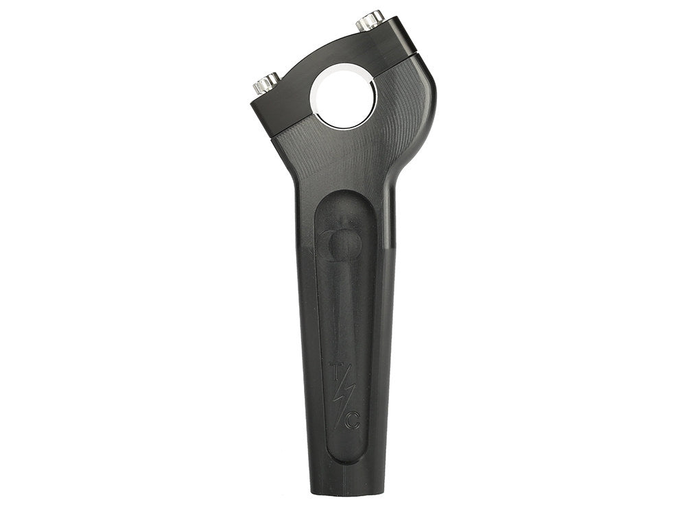 6in. Straight Thrashin Risers - Black. Fits 1in. Handlebar