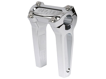 6in. Straight Thrashin Risers - Chrome. Fits 1in. Handlebar