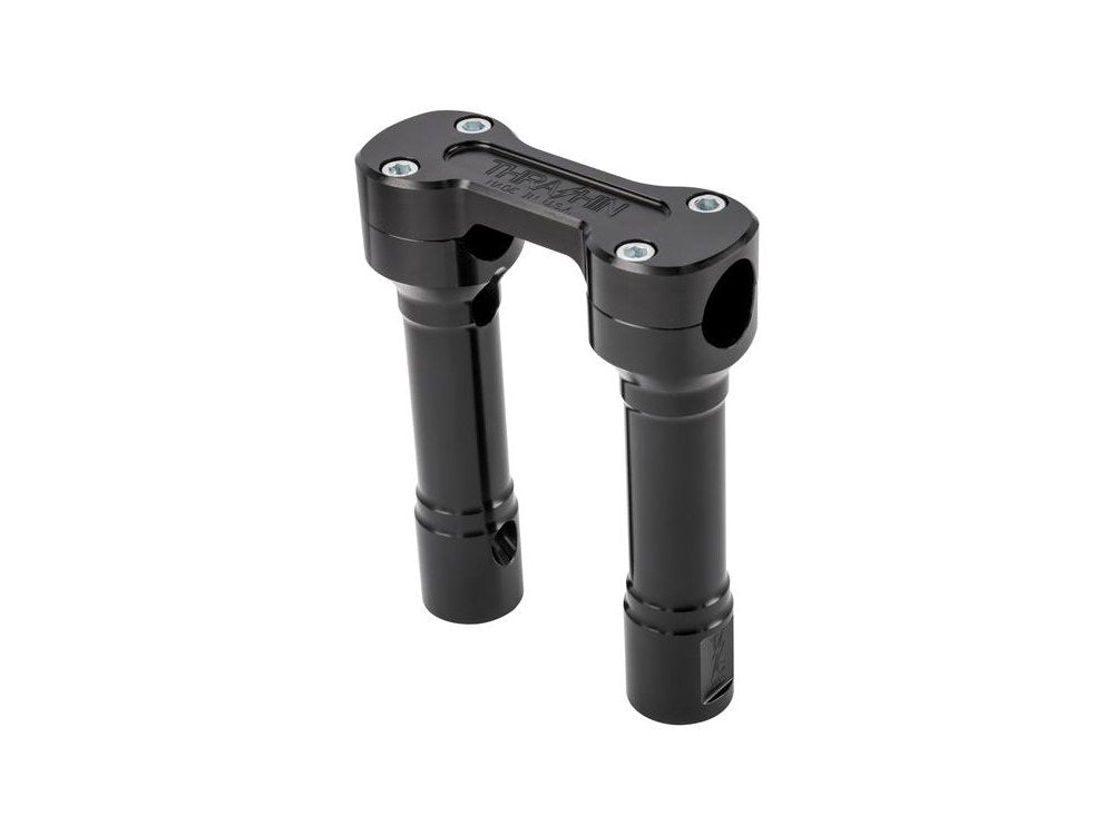 6in. Hole Shot Risers - Black. Fits 1in. Handlebar
