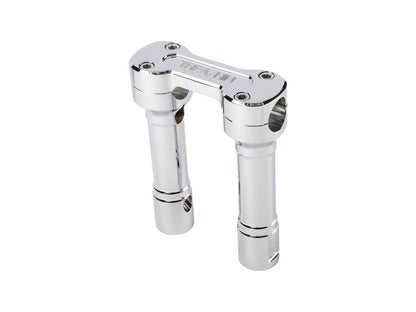 6in. Hole Shot Risers - Chrome. Fits 1in. Handlebar