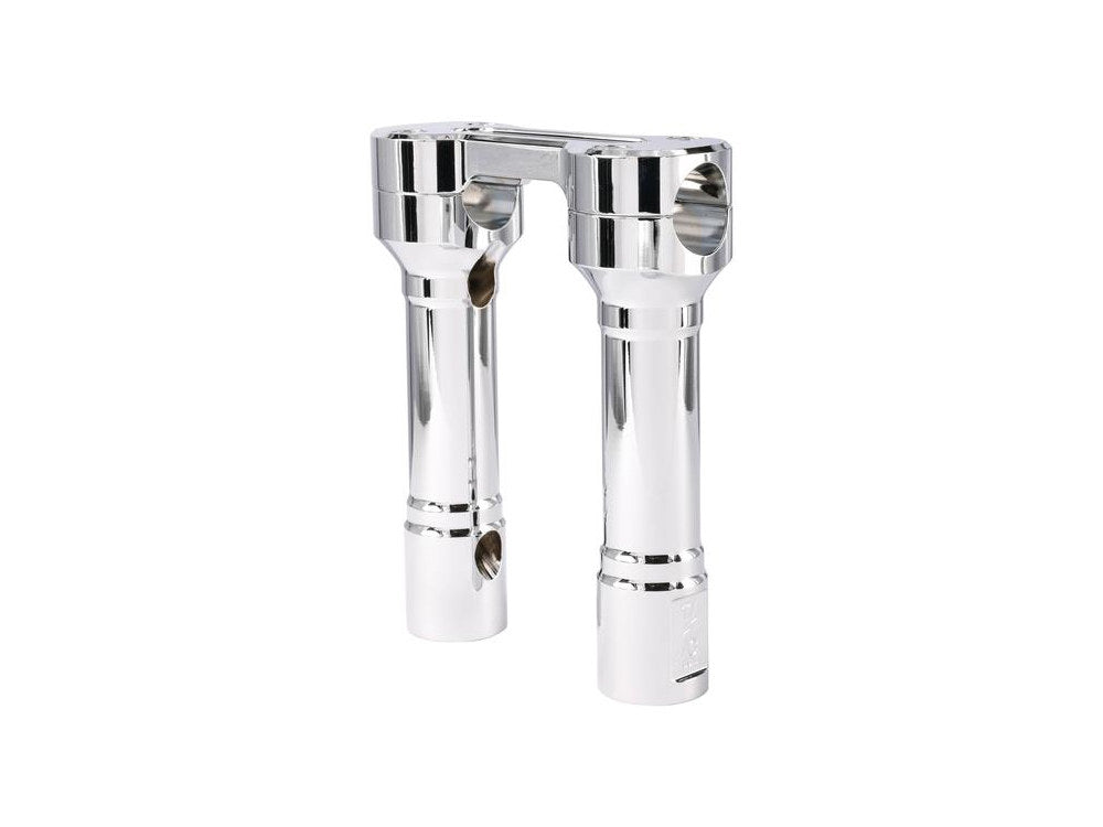 6in. Hole Shot Risers - Chrome. Fits 1in. Handlebar