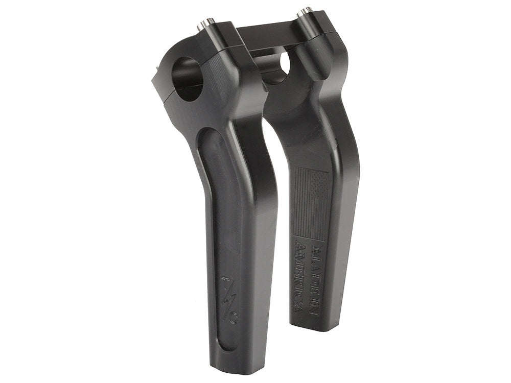 6.5in. Pull Back Thrashin Risers - Black. Fits 1in. Handlebar