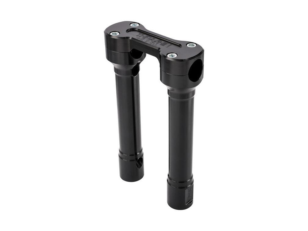 8in. Hole Shot Risers - Black. Fits 1in. Handlebar