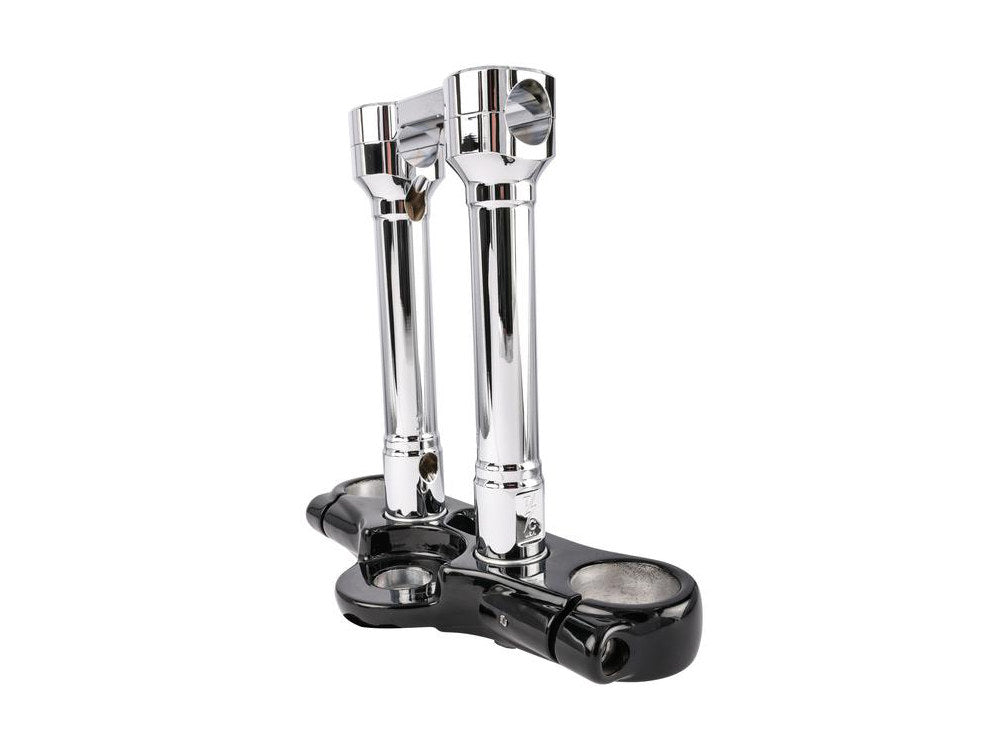 8in. Hole Shot Risers - Chrome. Fits 1in. Handlebar