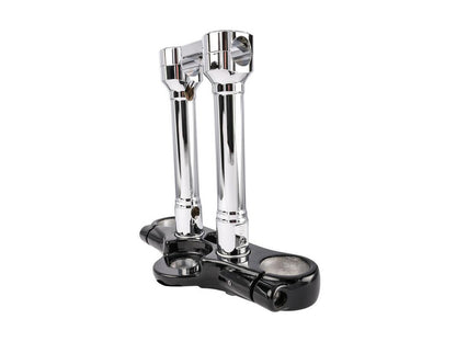 8in. Hole Shot Risers - Chrome. Fits 1in. Handlebar